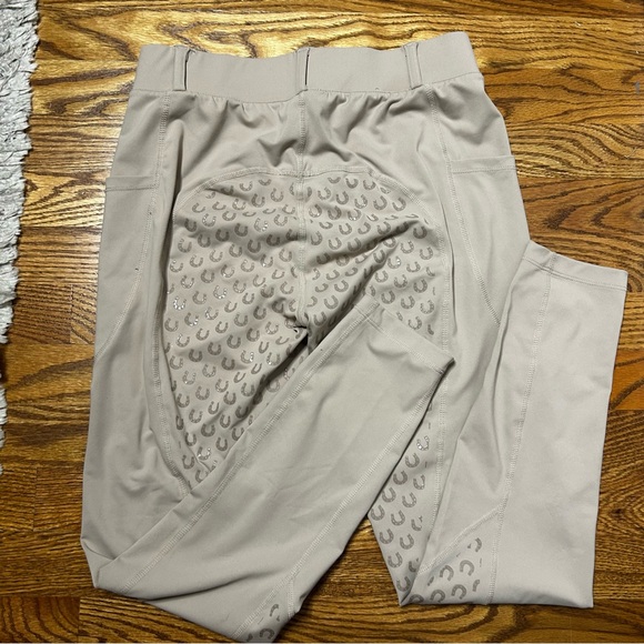 Fitst4sports equestrian women’s full seat riding tights silicone grip breeches M - Picture 6 of 6